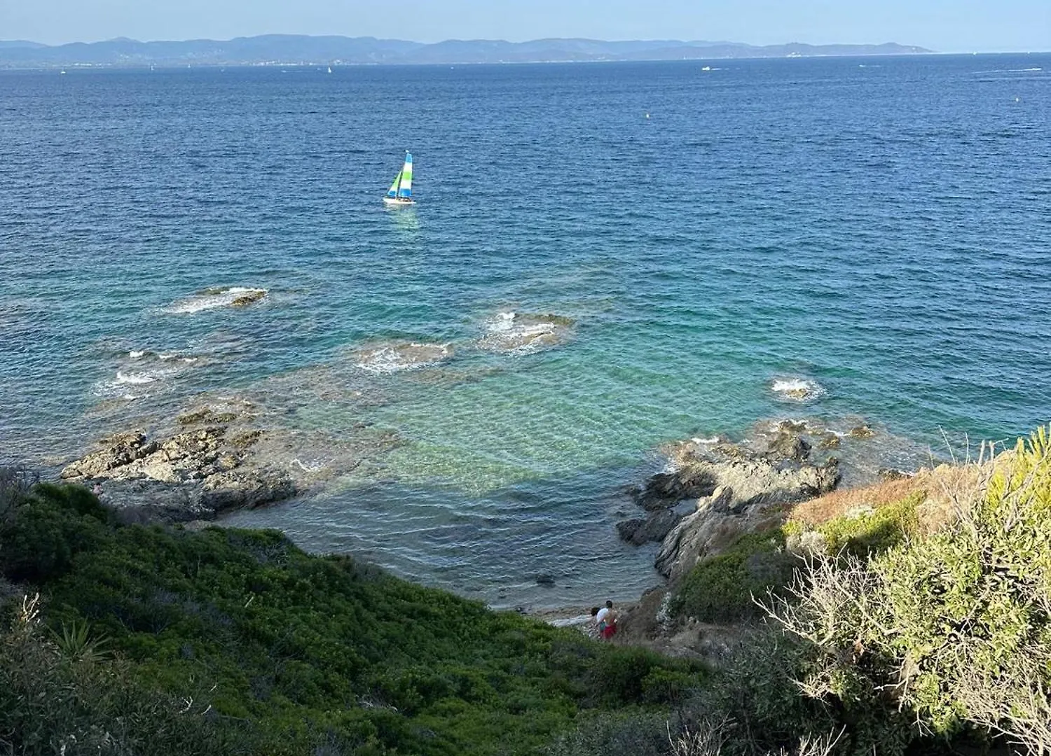 L'Instant Plage - Vue Mer - Bord De Plage - La Capte - Cote D'Azur Hyères Appartamento